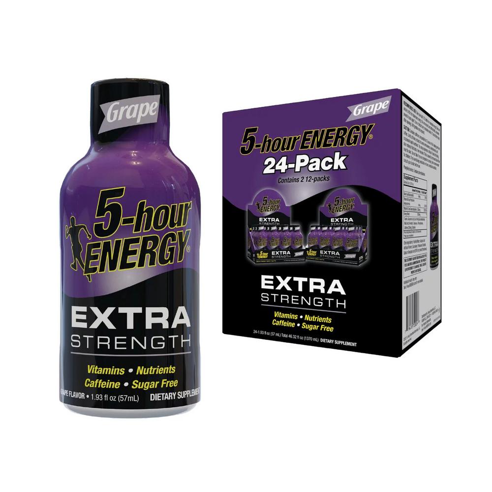 5 HOUR ENERGY EXTRA SMOOTH GRAPE  2OZ