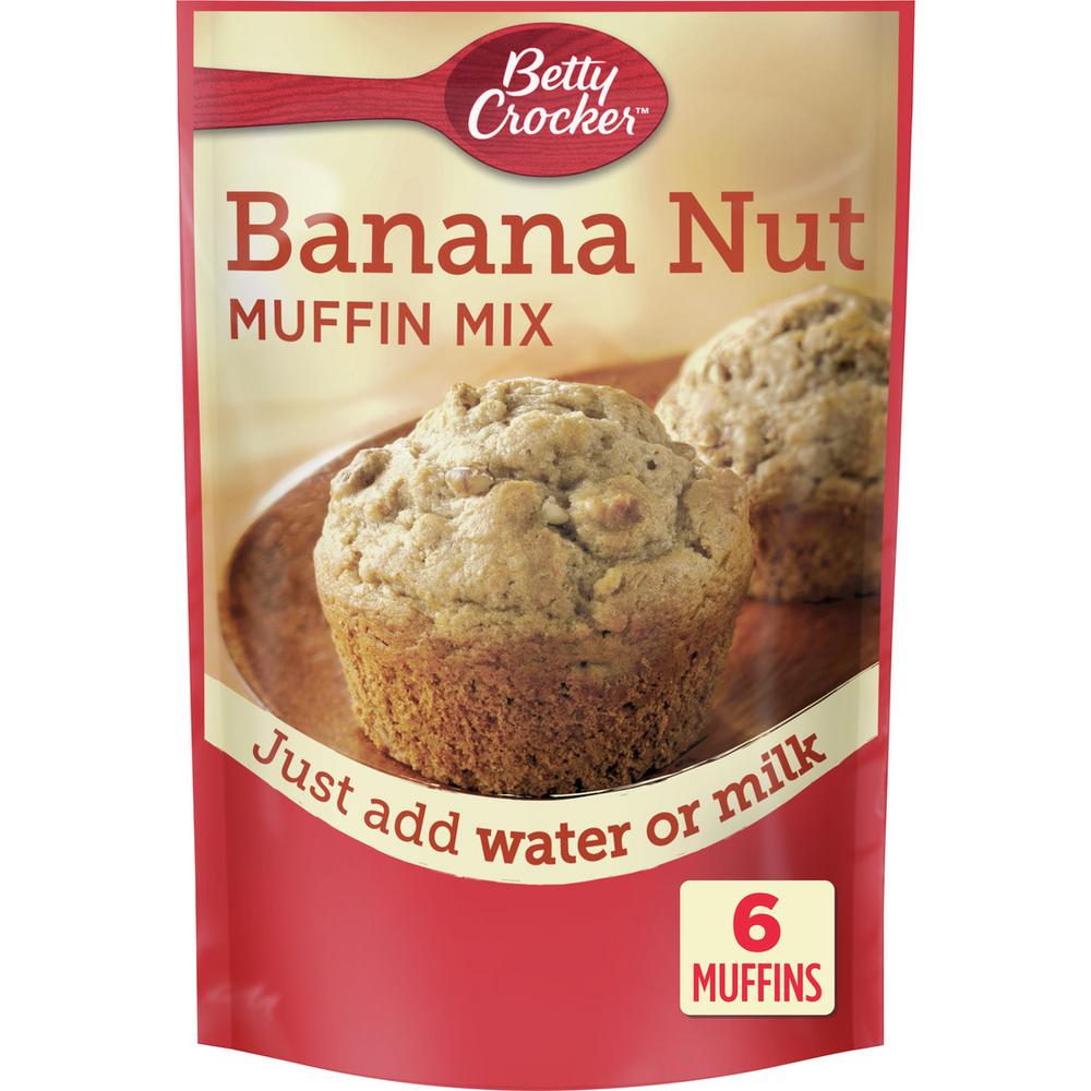 BETTY CROCKER MUFFIN MIX BAN NUT 7OZ