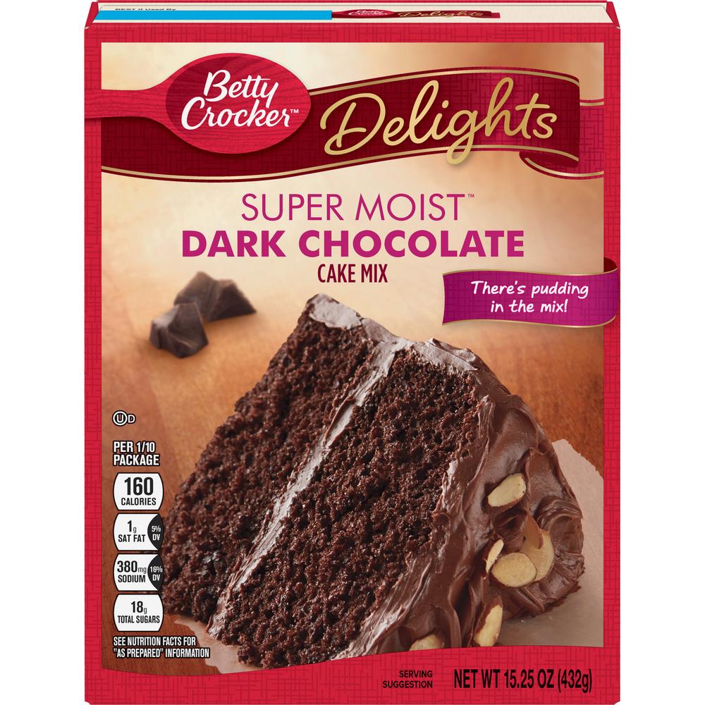 BETTY CROCKER CAKE MIX DRK CHC 15OZ