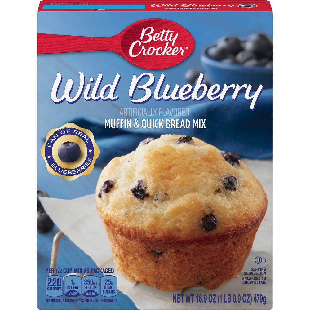 BETTY CROCKER MUFFIN MIX WLD BRY 17OZ