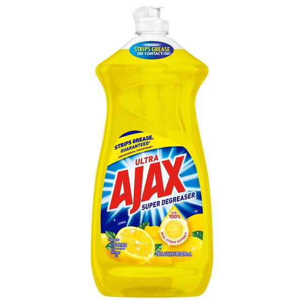 AJAX DISH LIQUID LEMON  28OZ