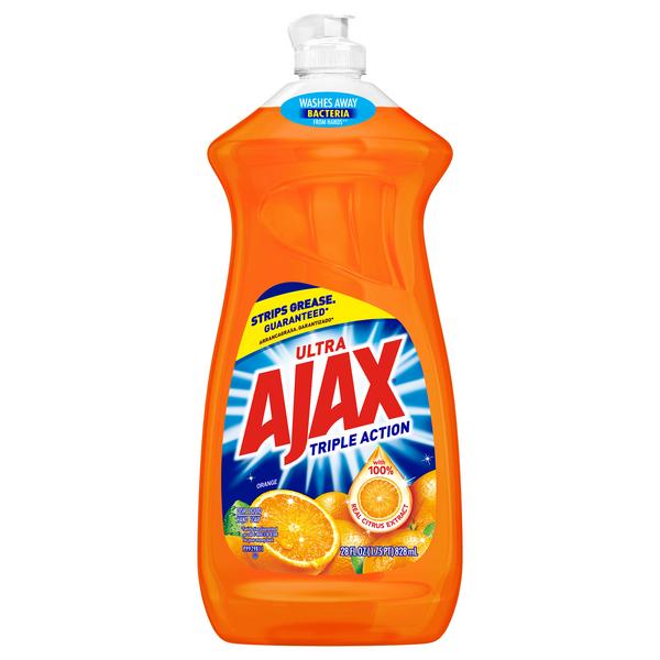 AJAX DISH LIQUID ORANGE 28OZ-