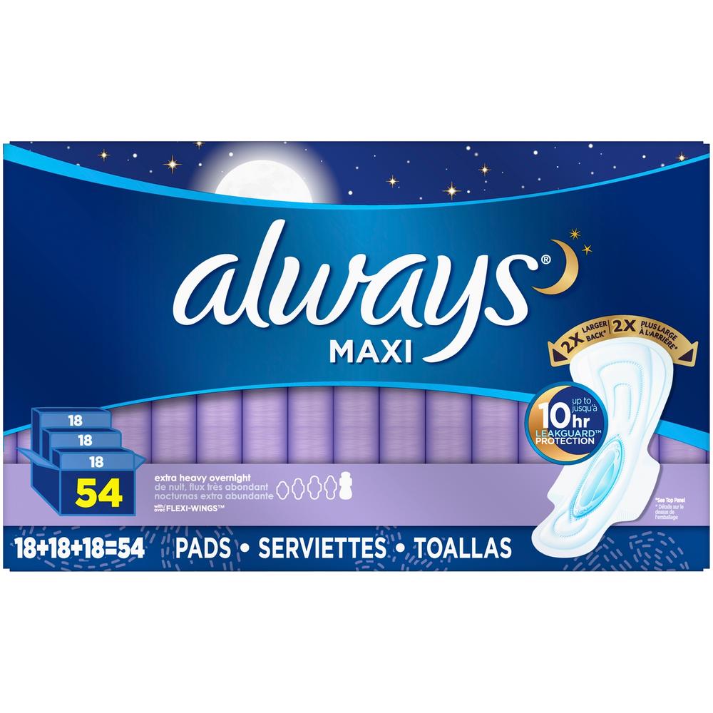 ALWAYS PADS MAXI 54CT 54CT