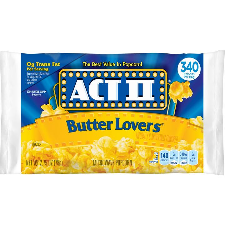 ACT II POPCORN BUTTER LOVER 1CT