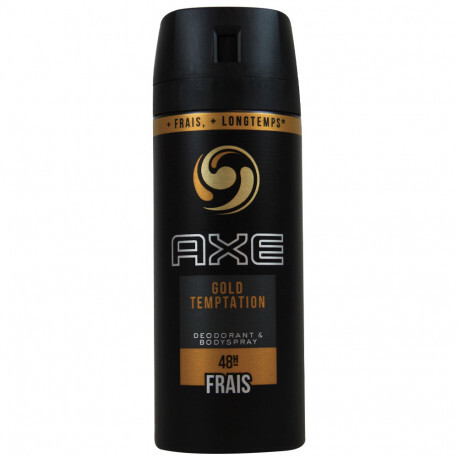 AXE DEODRANT SPRAY GOLD TEMPTATION  150ML