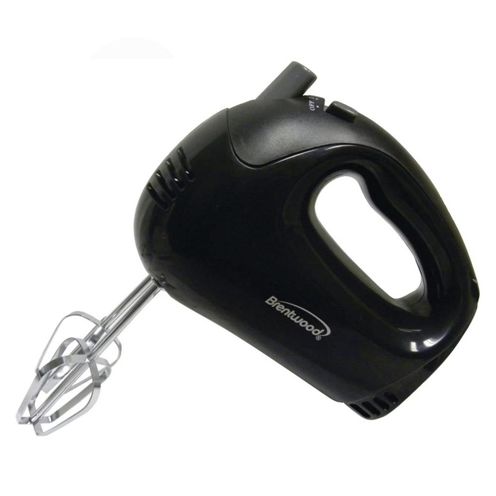 BRENTWOOD HAND MIXER5 SP BRE-HM44 BLK 1PC