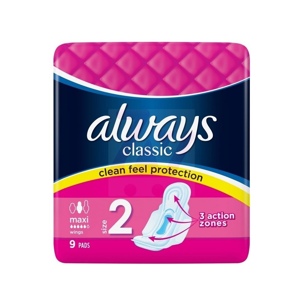 ALWAYS PADS MAXI  9CT