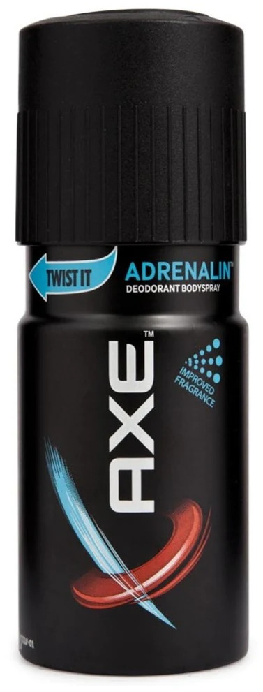 AXE DEODRANT SPRAY ADRENALIN  150ML