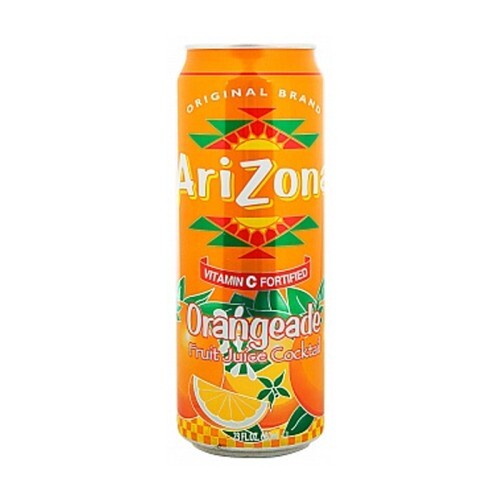 ARIZONA TEA DRINK CANE ORANGE 23OZ