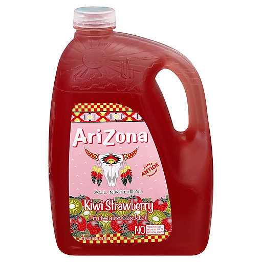 ARIZONA TEA DRINK GL KIWI STRAWBERRY  1GAL