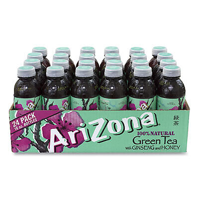 ARIZONA TEA DRINK PET GREEN TEA CASE 16OZ