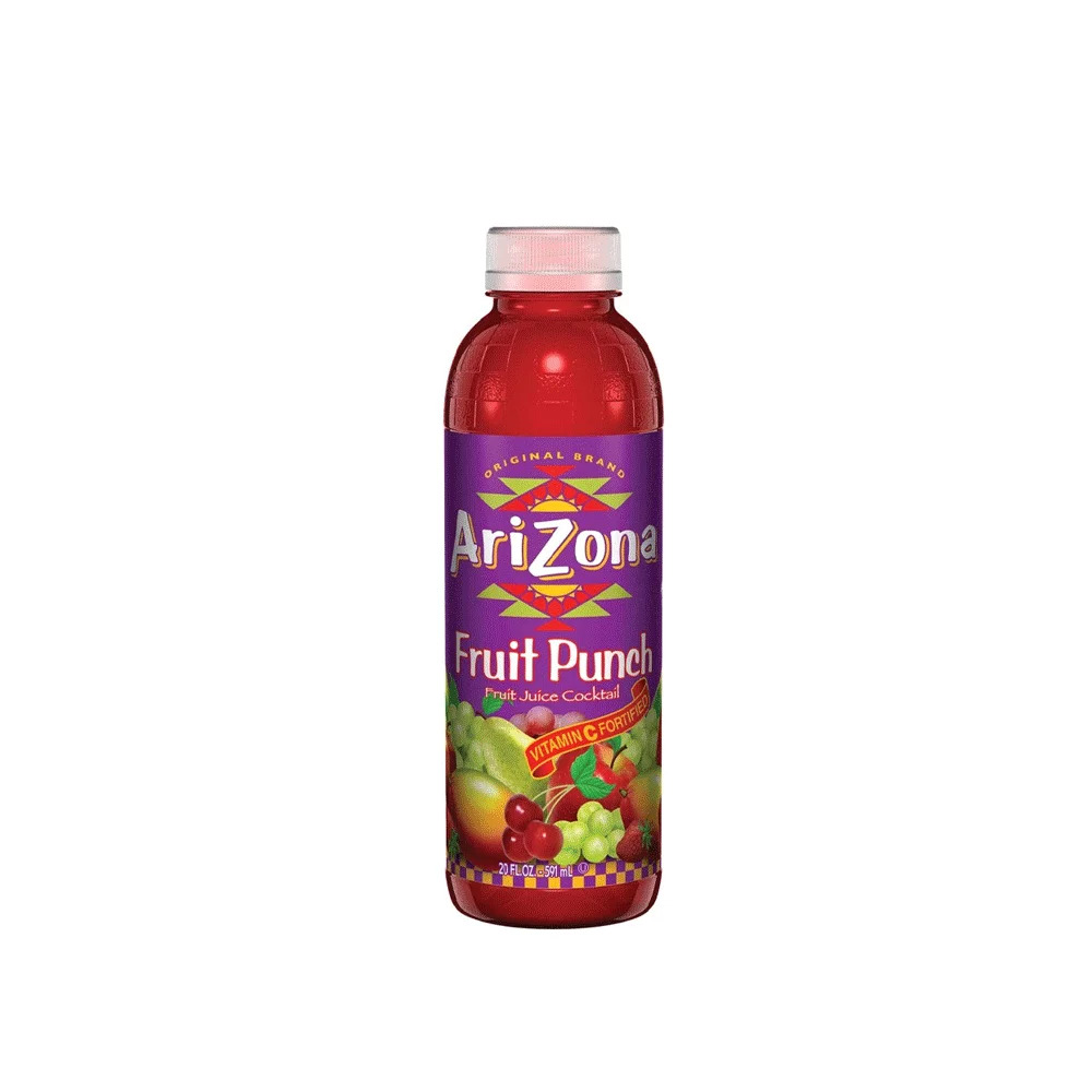 ARIZONA TEA DRINK PET FRUIT PUNCH 20OZ