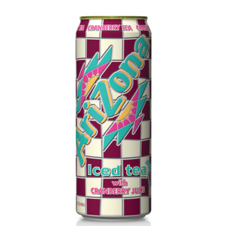 ARIZONA TEA DRINK CANE ICE CRANBERRY 23OZ