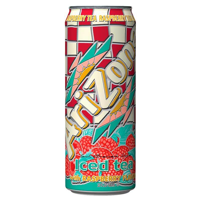 ARIZONA TEA DRINK CANE RASBRY 23OZ