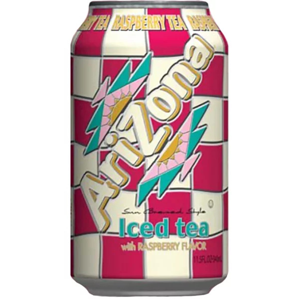 ARIZONA TEA DRINK SLIM RASBERRY 12OZ