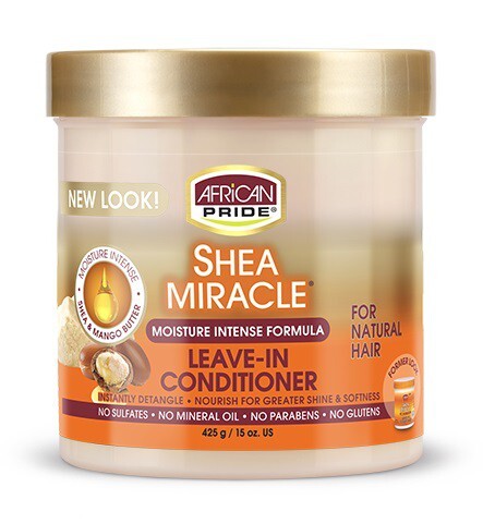 AFRICAN PRIDE SHEA MIRACLE LEAVE IN  15OZ