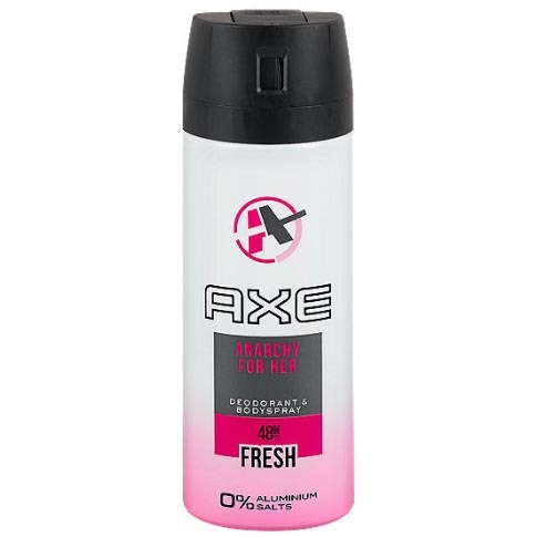 AXE DEODRANT SPRAY ANARCHY HER  150ML