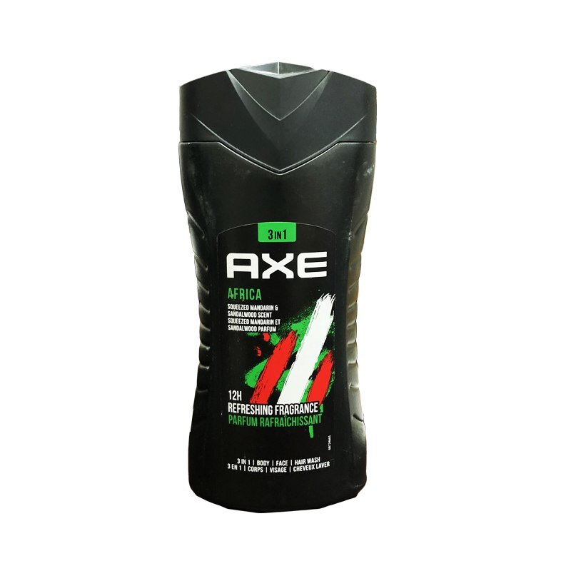 AXE BODY WASH AFRICA  250ML