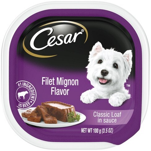 CESAR DOG FOOD VARIETY  4OZ