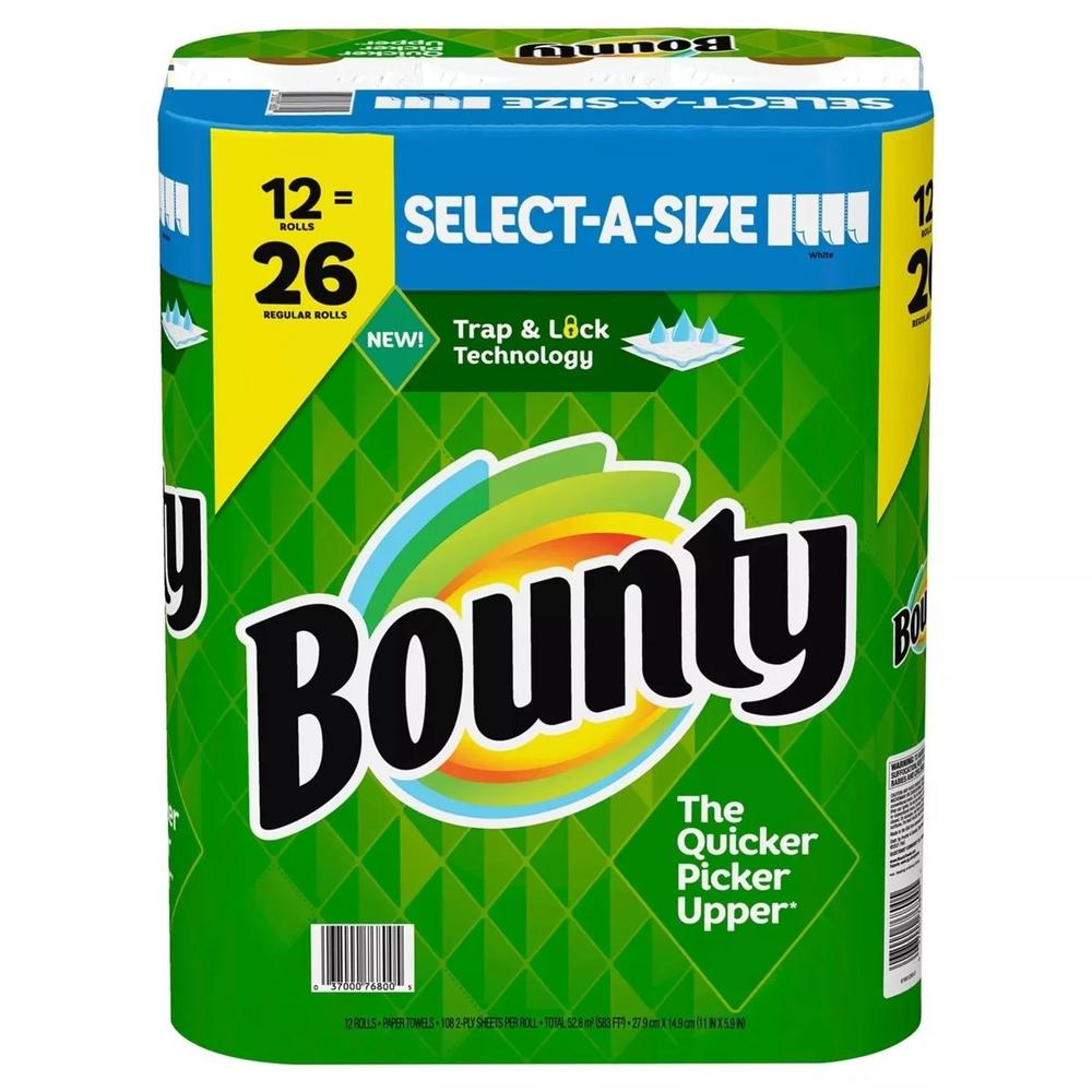 BOUNTY PAPER TOWEL SAS  1CT