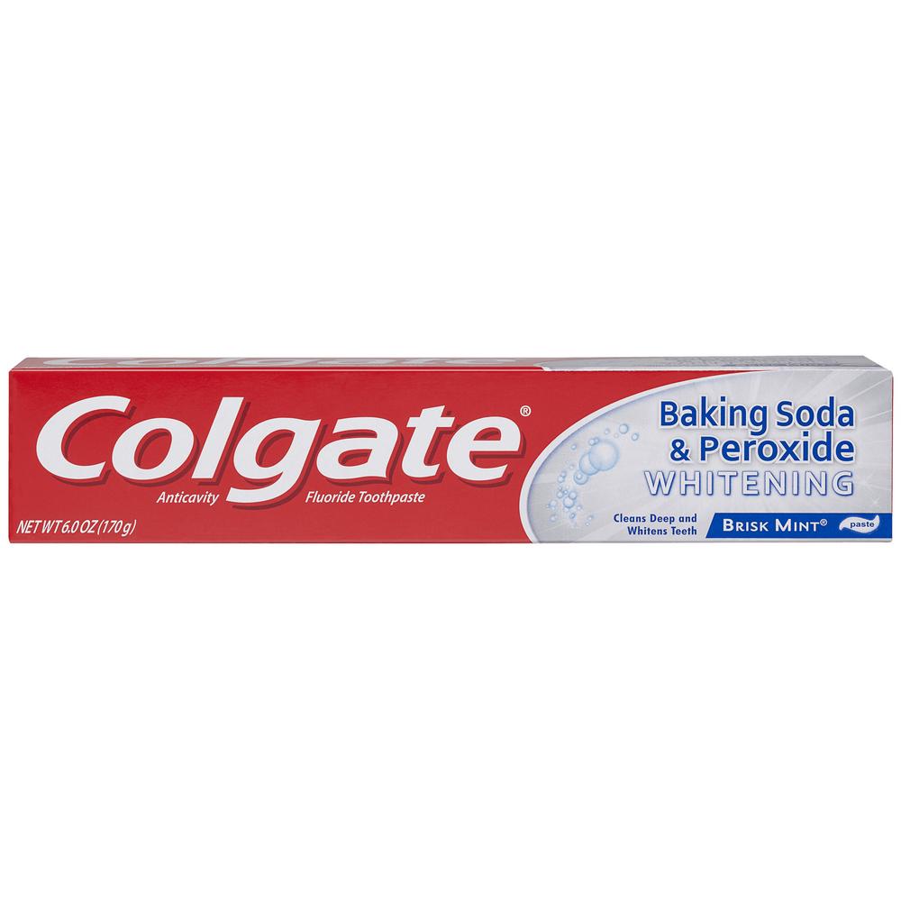 COLGATE BAKING SODA + P.OXD WHITE M  6OZ