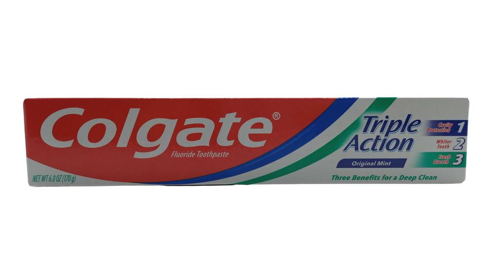 COLGATE TRIPLE ACTION ORG MINT  6OZ