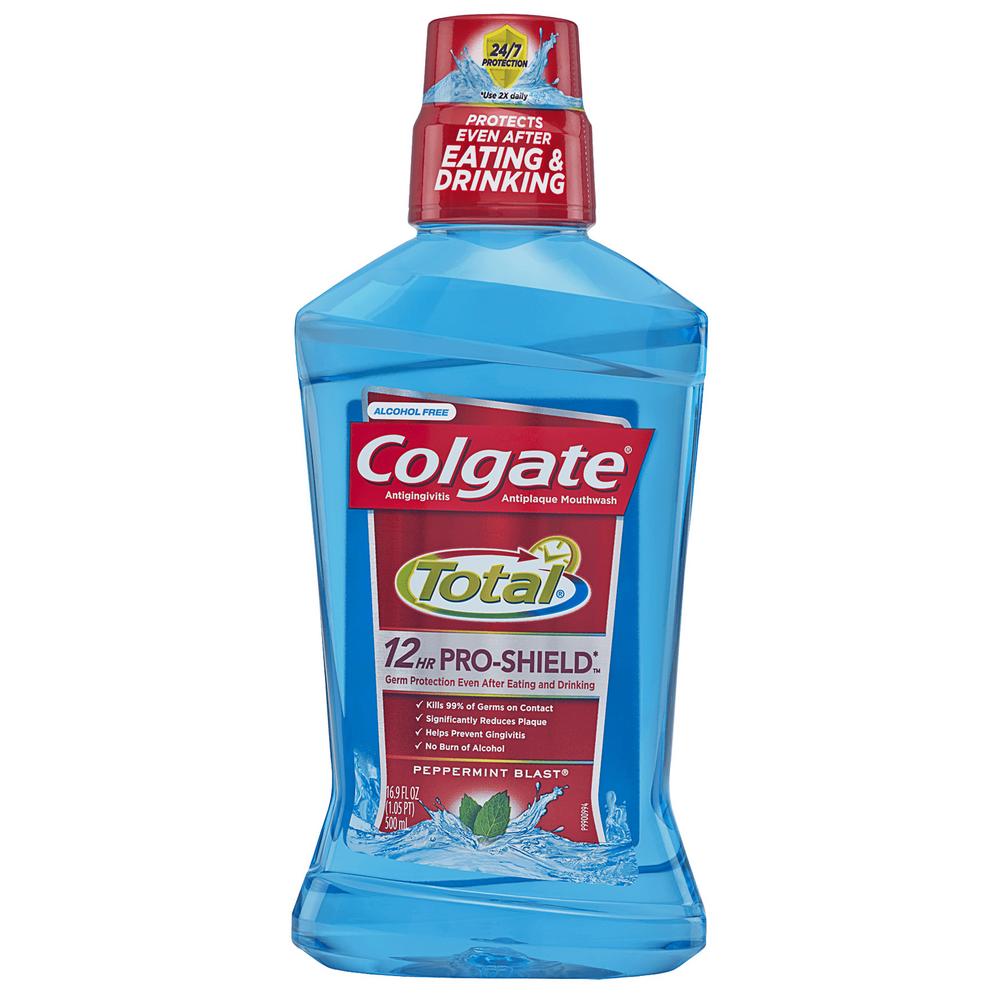 COLGATE MOUTH WASH PEP MINT 500ML