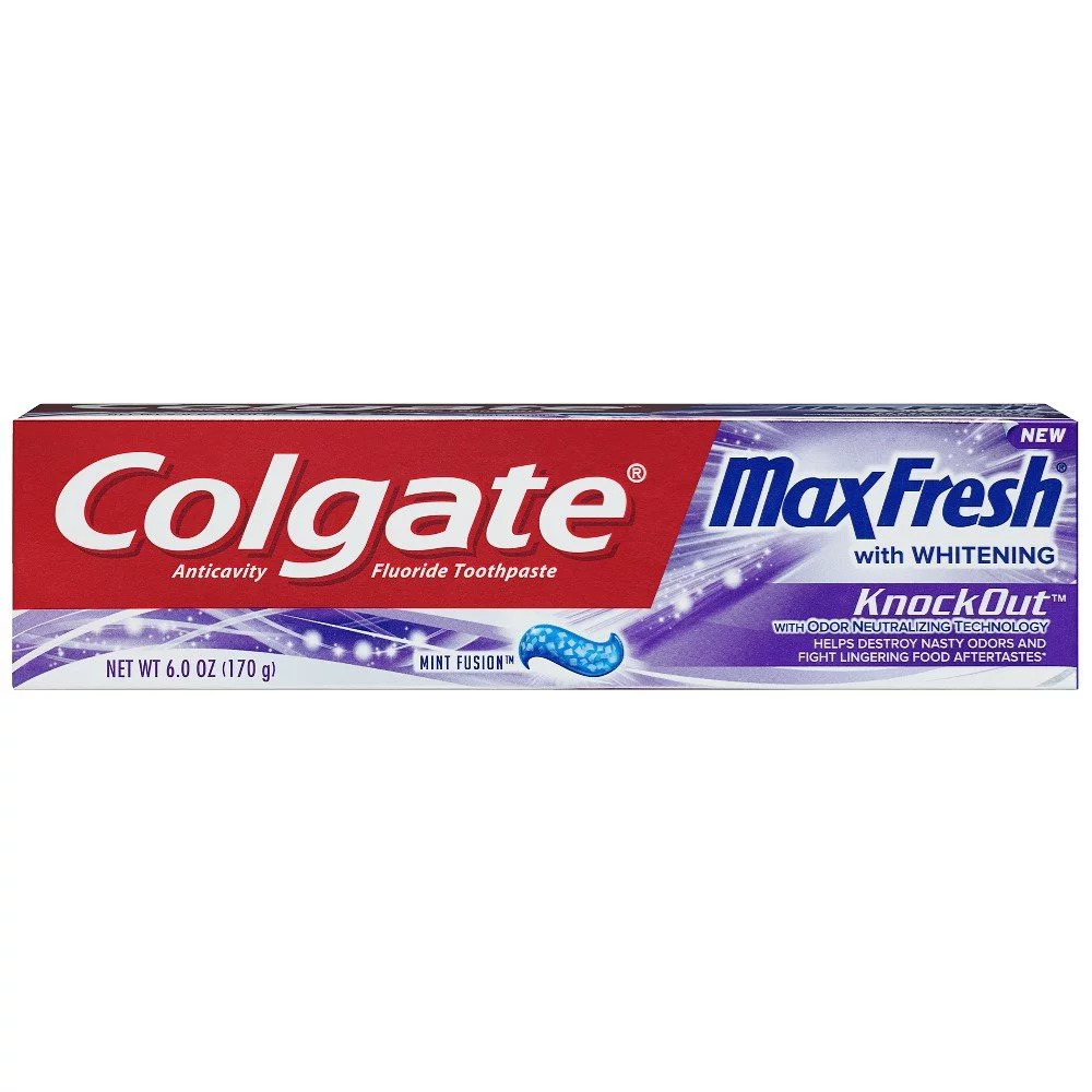 COLGATE MAXFRESH F KNOCK OUT  6OZ