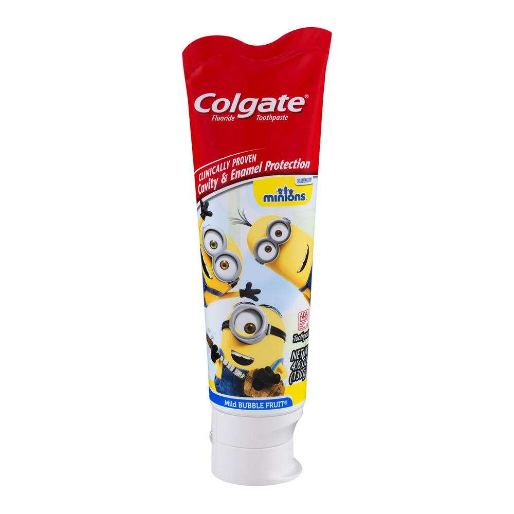 COLGATE TOOTH PASTE MINIONS  2X4.6OZ