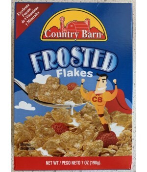 COUNTRY BARN FROSTED FLAKES  8OZ