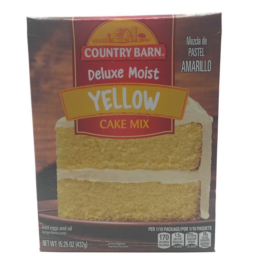 COUNTRY BARN CAKE MIX YELLOW 16OZ