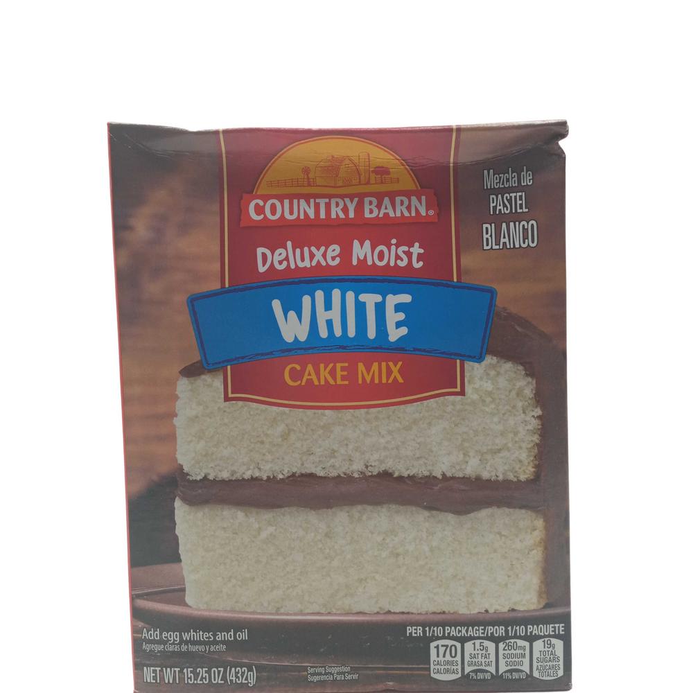 COUNTRY BARN CAKE MIX WHITE 16OZ