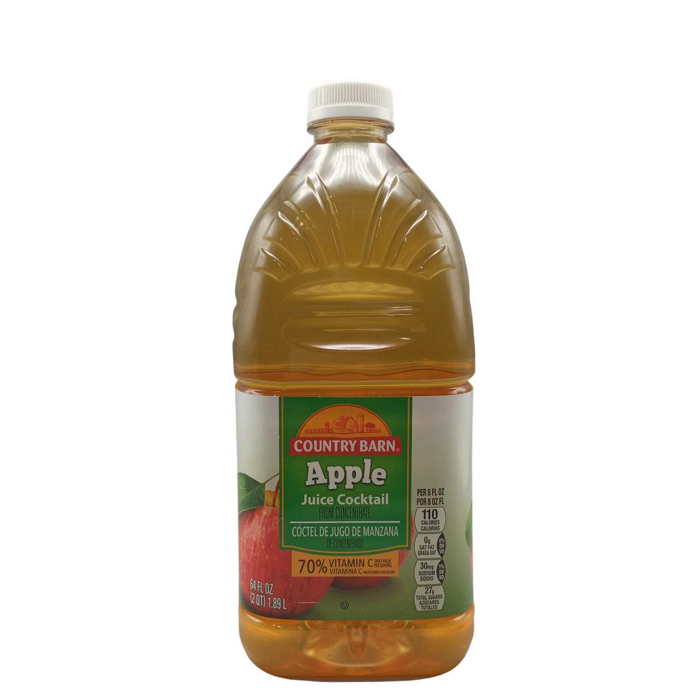 COUNTRY BARN APPLE JUICE 64OZ