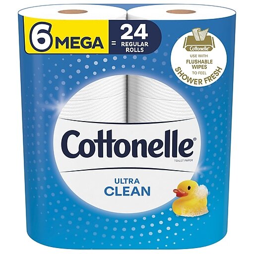 COTTONELLE TOILET PAPER MEGA 6ROLL