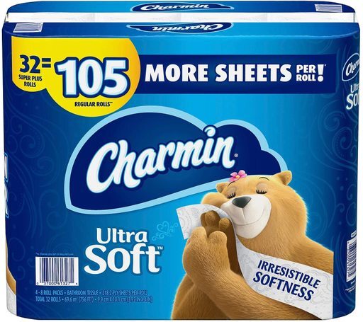 CHARMIN TOILET PAPER BLUE 8CT