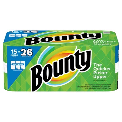 BOUNTY PAPER TOWEL SAS JUM 1CT