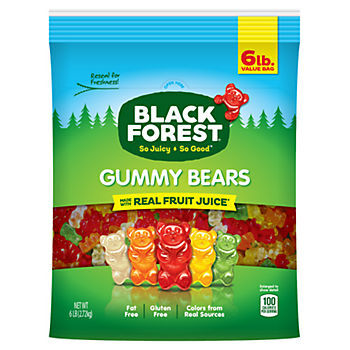 BLACK FOREST GUMMY BEAR 6LB 1PC