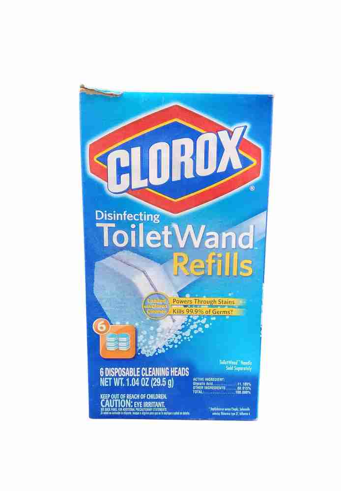 CLOROX TOILET WAND REFIL 6CT