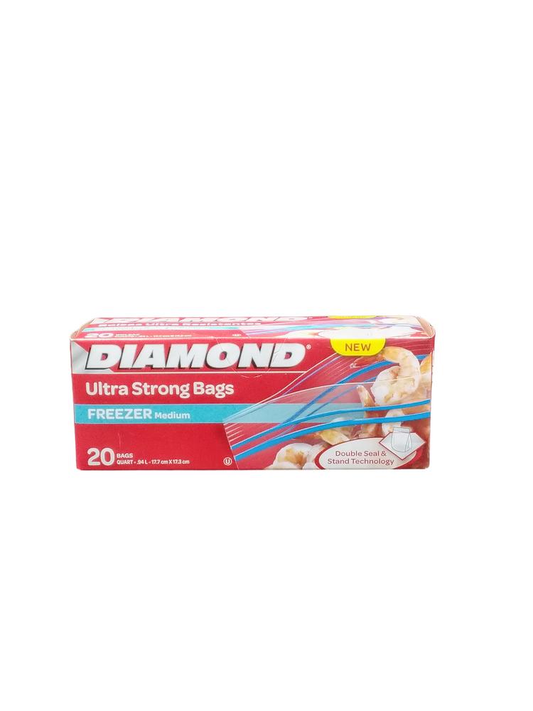 DIAMOND BAG FRZR QRT 20CT