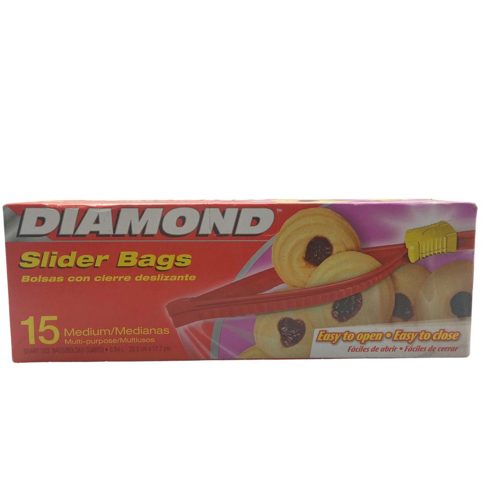 DIAMOND BAG SLIDER QRT 15CT