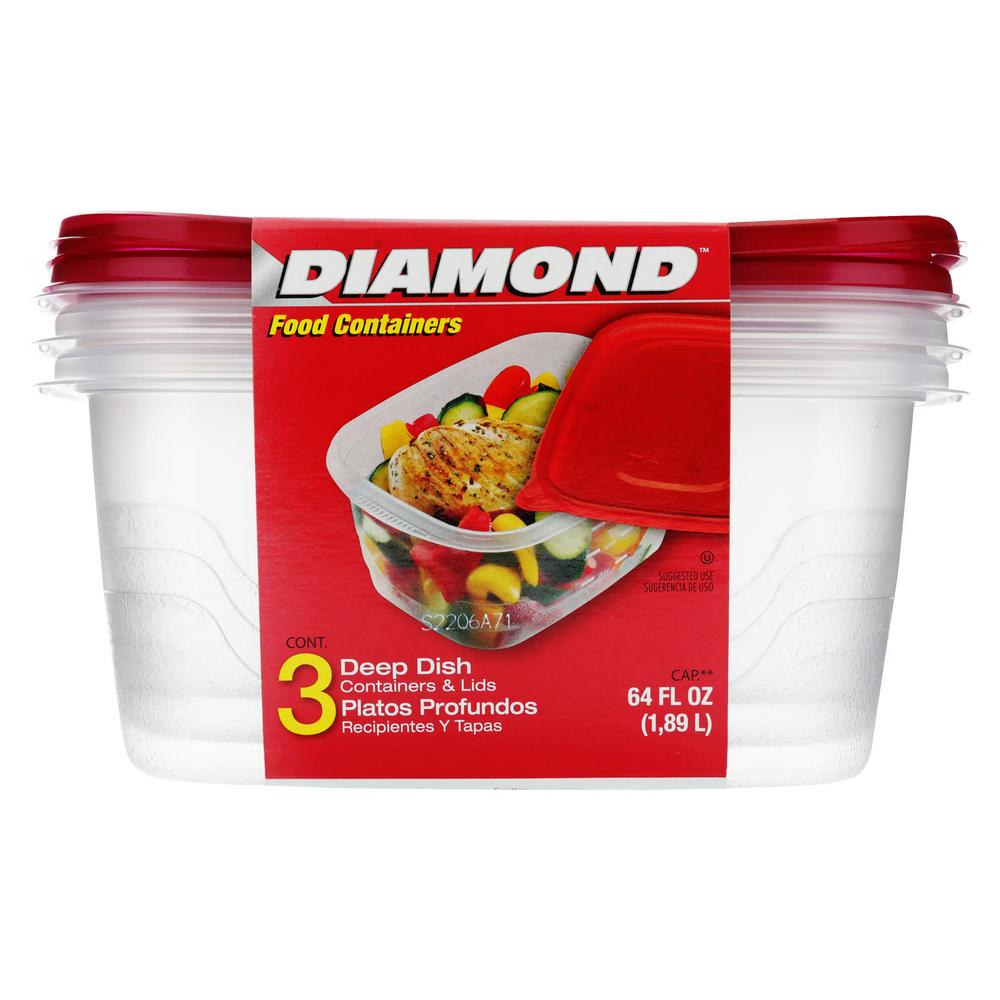 DIAMOND BOWL 64OZ 3CT