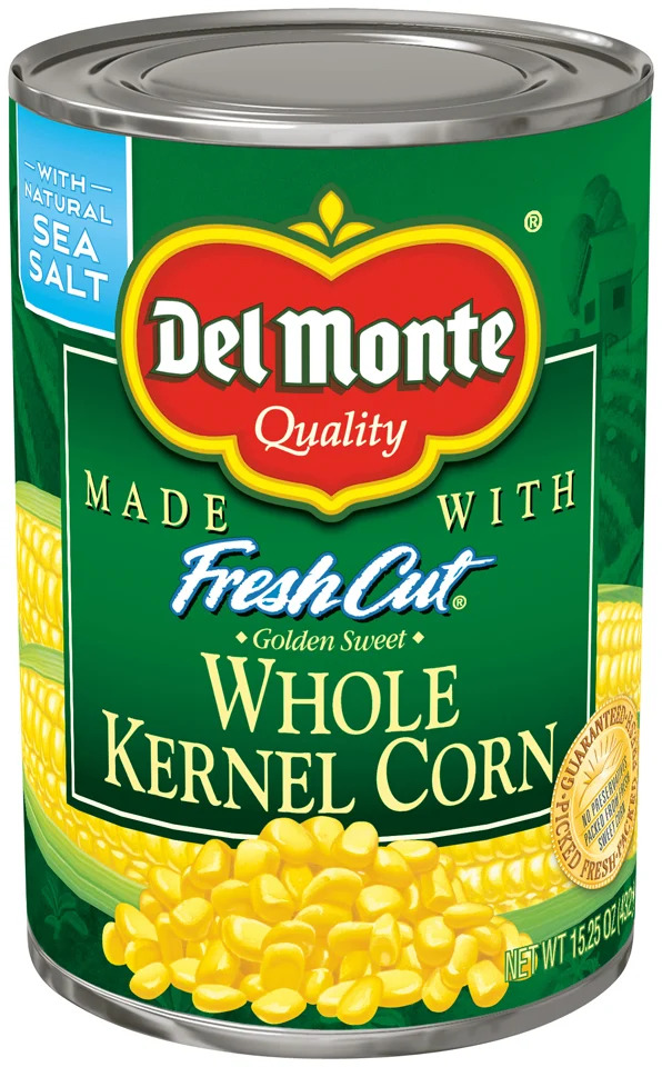 DELMONTE CORN WHOLE  15OZ