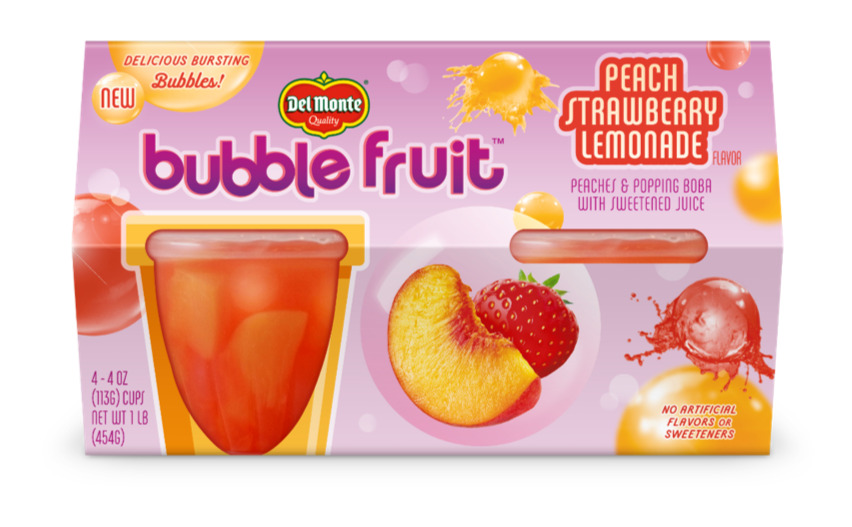 DELMONTE BUBBLE FRUIT  4OZ