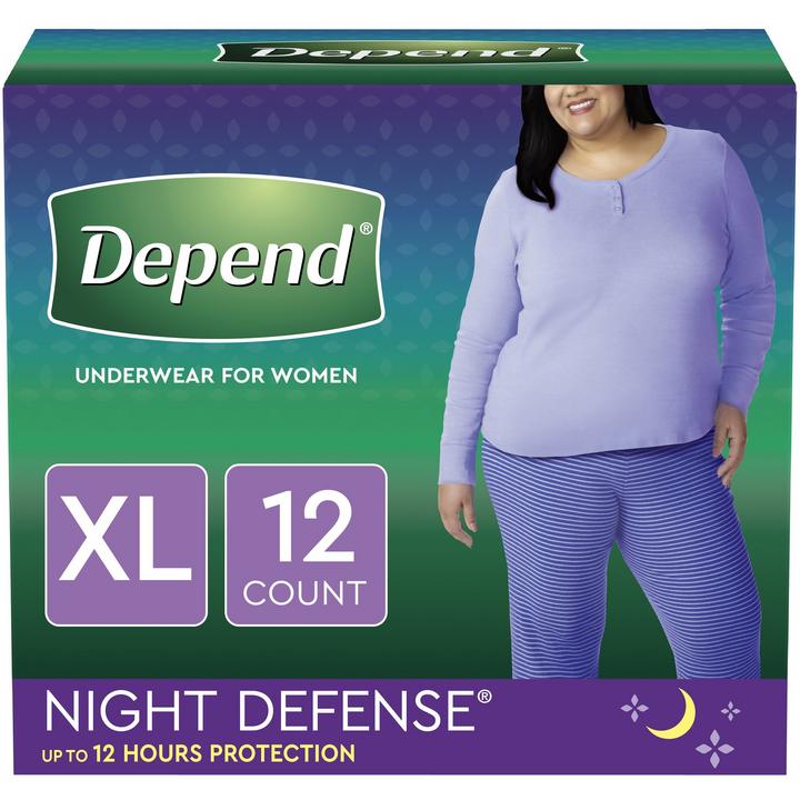 DEPEND ADULT DPR XL FEM  12CT