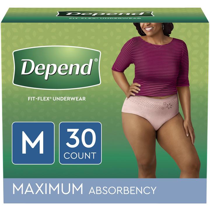 DEPEND ADULT DPR MED FEM  30CT