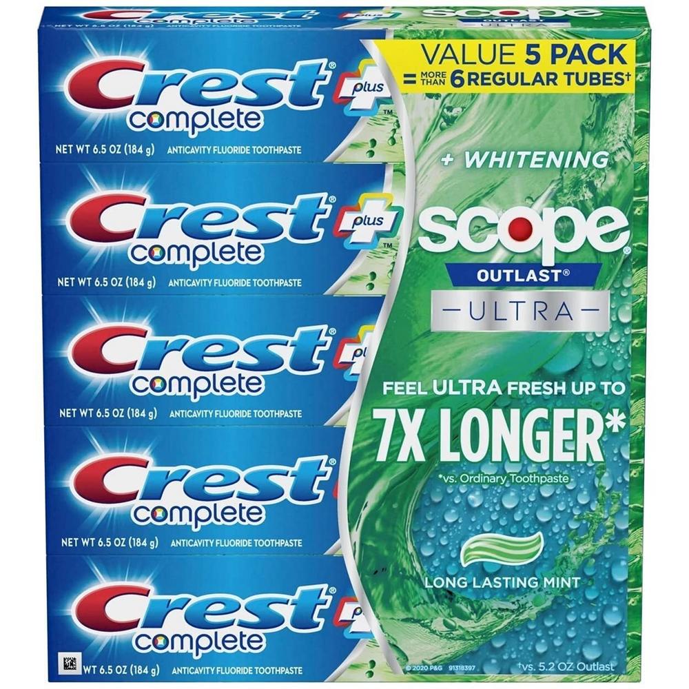 CREST TOOTH PASTE COMP 6.5OZ