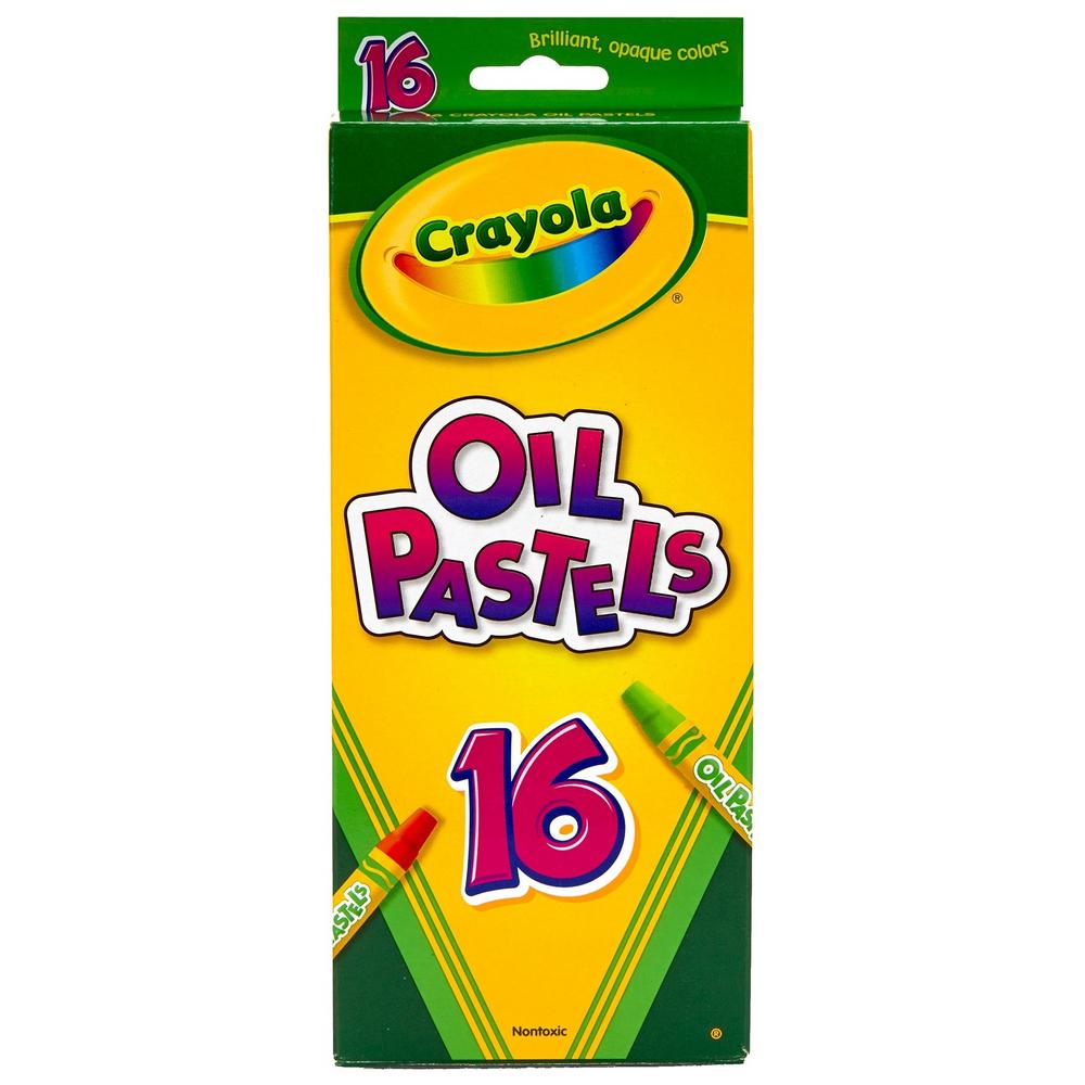 CRAYOLA OIL PASTELS 16CT