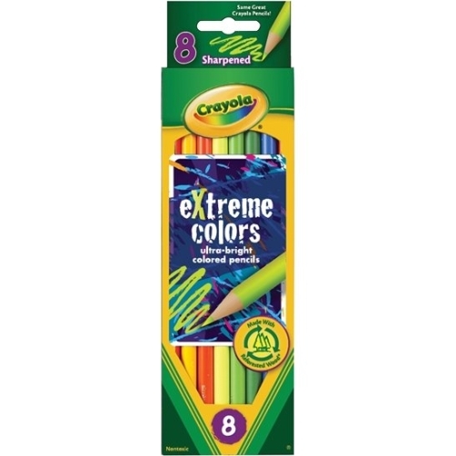 CRAYOLA PENCIL EXTREME  8CT