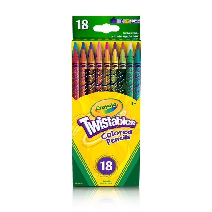 CRAYOLA PENCIL TWIST 18CT