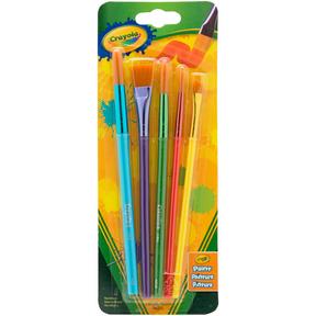 CRAYOLA PAINT BRUSH SET  5CT